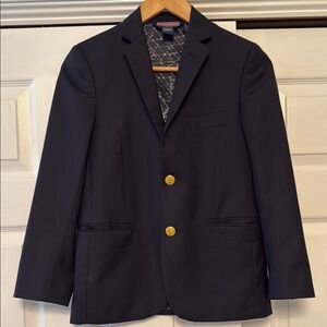 Vineyard Vines Blue and Gold Blazer Classic Structured Design